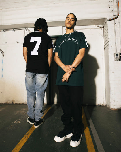 Saint Morta College Lafayette T-Shirt Black/White