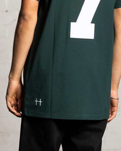 Saint Morta College Lafayette T-Shirt Stadium Green