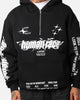 Loiter Rave Zip Hoodie Black