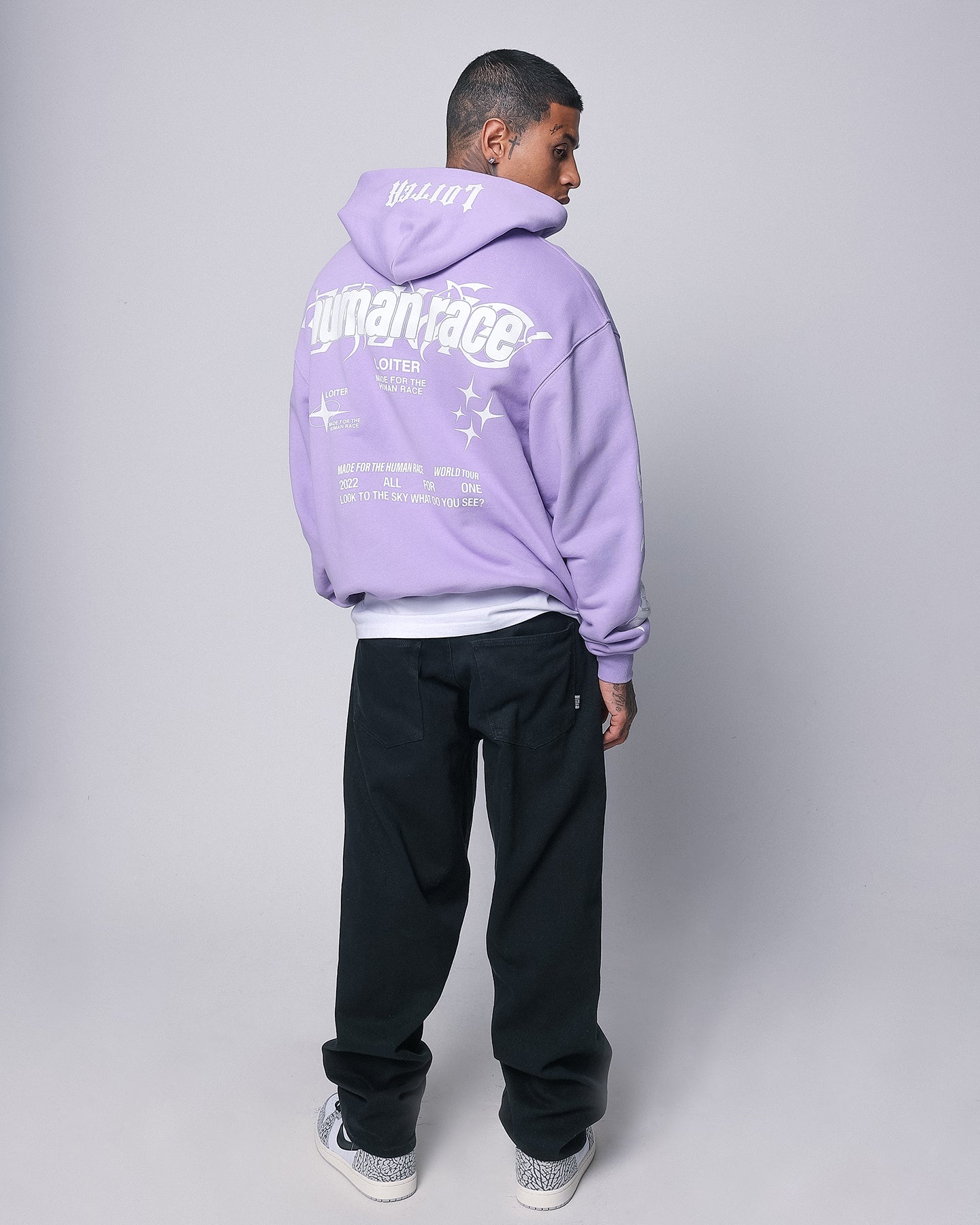 Loiter Rave Zip Hoodie Lilac | Culture Kings US