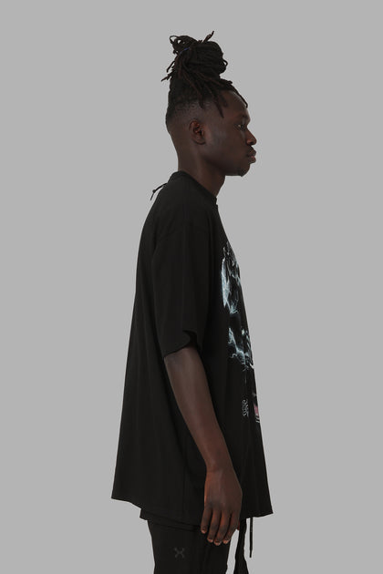 DXXMLife Panther Baggy T-Shirt Black