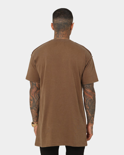 Saint Morta Rebirth Lafayette T-Shirt Vintage Brown
