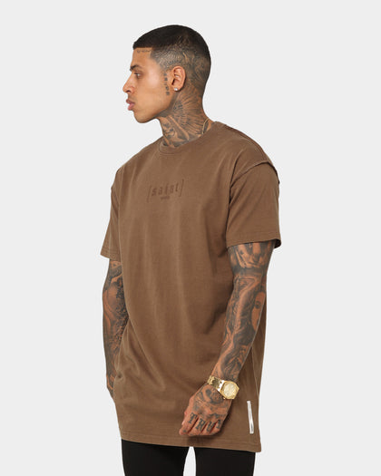 Saint Morta Rebirth Lafayette T-Shirt Vintage Brown