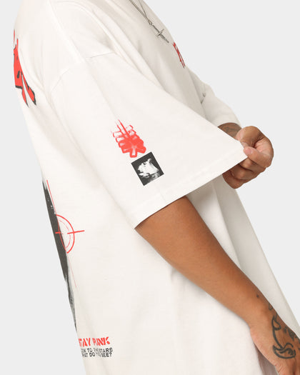 Loiter Firestarter Vintage T-Shirt Off White