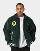 Obey Unwound Corduroy Jacket Dark Cedar