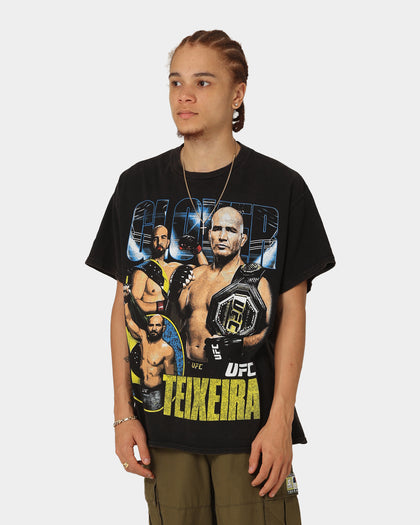 UFC By Goat Crew Glover Teixeira Vintage T-Shirt Black Wash