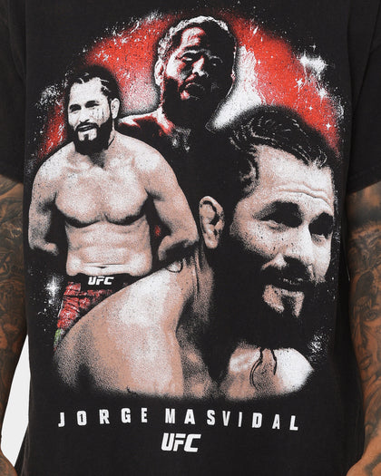 UFC By Goat Crew Jorge Masvidal Vintage T-Shirt Black Wash