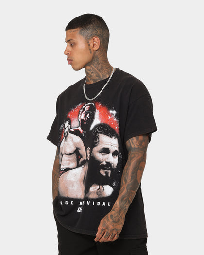 UFC By Goat Crew Jorge Masvidal Vintage T-Shirt Black Wash