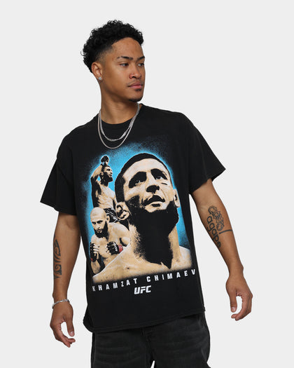 UFC By Goat Crew Khamzat Chimaev Vintage T-Shirt Black Wash