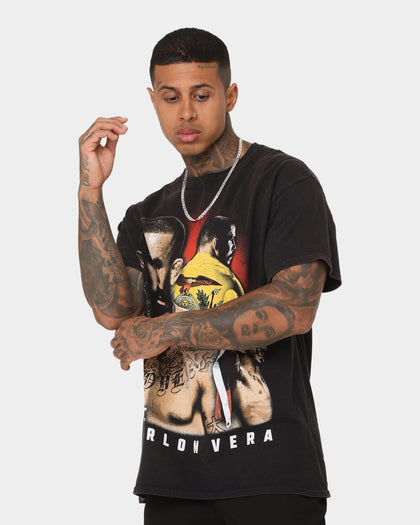 UFC By Goat Crew Marlon Vera Vintage T-Shirt Black Wash