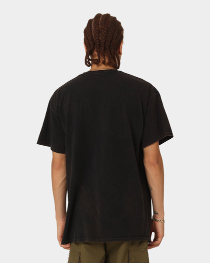 UFC By Goat Crew Rose Namajunas Vintage T-Shirt Black Wash