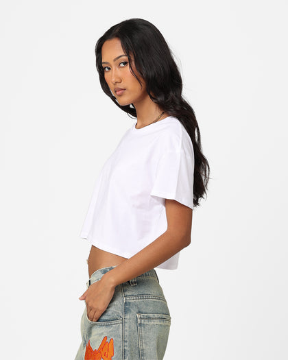 AS Colour Women's Crop T-Shirt White