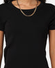AS Colour Women's Organic Rib T-Shirt Black