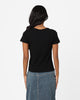 AS Colour Women's Organic Rib T-Shirt Black