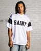 Saint Morta Union Mesh Boxy T-Shirt White/Black