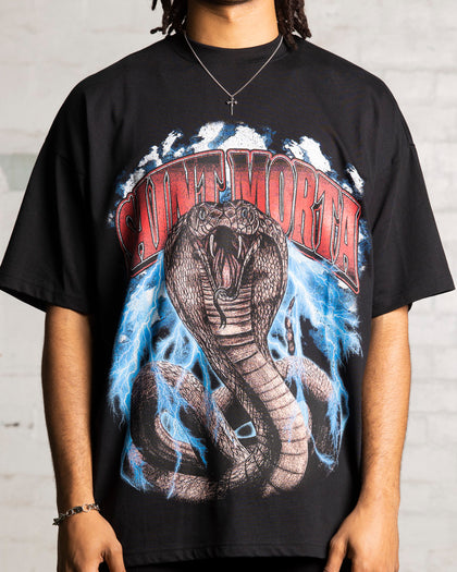 Saint Morta Cobra Boxy T-Shirt Black