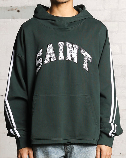 Saint Morta La Palla Box Hoodie Stadium Green