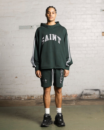 Saint Morta La Palla Box Hoodie Stadium Green