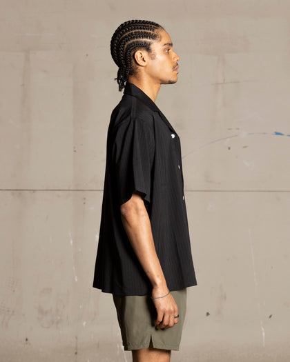 Saint Morta Villa Short Sleeve Shirt Black