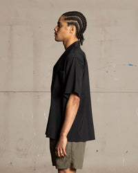 Saint Morta Villa Short Sleeve Shirt Black