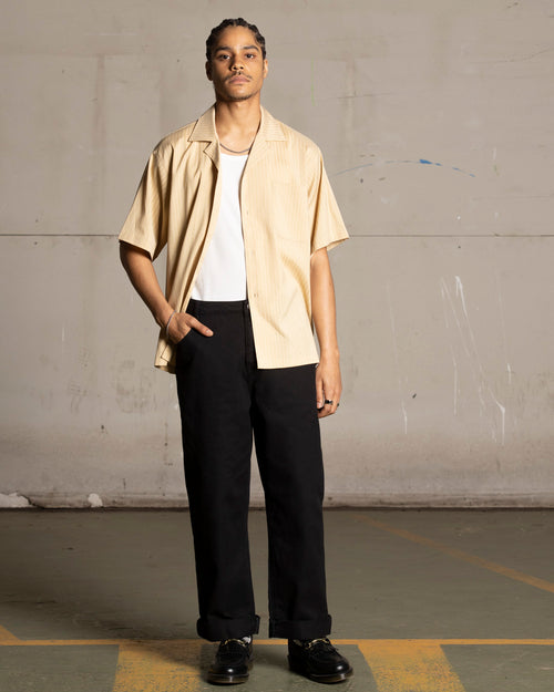 Saint Morta Villa Short Sleeve Shirt Tan