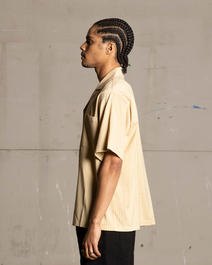 Saint Morta Villa Short Sleeve Shirt Tan