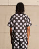 Saint Morta Vintage Rose Short Sleeve Shirt Black
