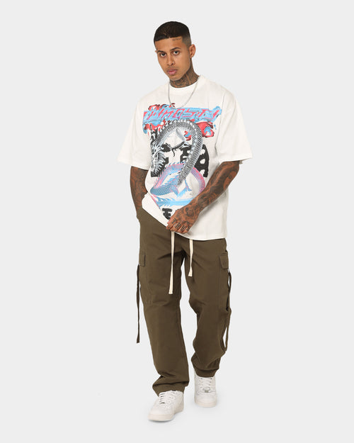 Loiter Dynasty Vintage T-Shirt Off White