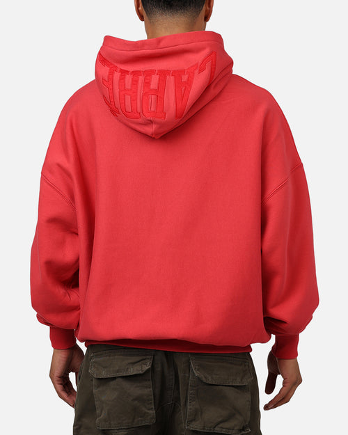Carre Arch Oversized Hoodie Red