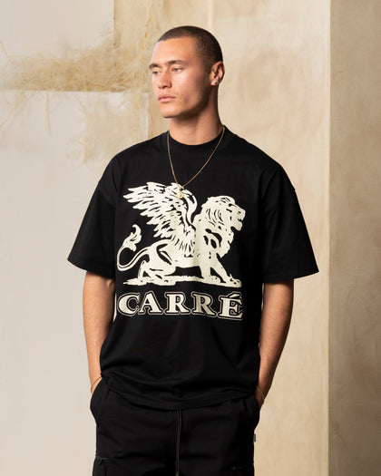 Carre Brave Oversized T-Shirt Black
