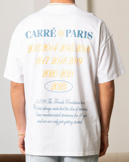 Carre Decade Oversized T-Shirt White