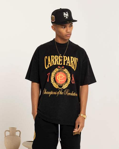 Carre Decade Oversized T-Shirt Washed Black