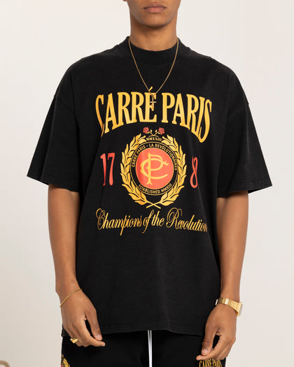 Carre Decade Oversized T-Shirt Washed Black