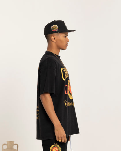 Carre Decade Oversized T-Shirt Washed Black