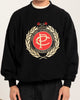 Carre Heritage Oversized Crewneck Black