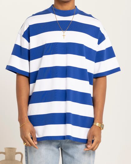 Carre Offside Oversized T-Shirt Navy/White