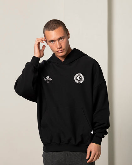 Carre Prestige Oversized Hoodie Black
