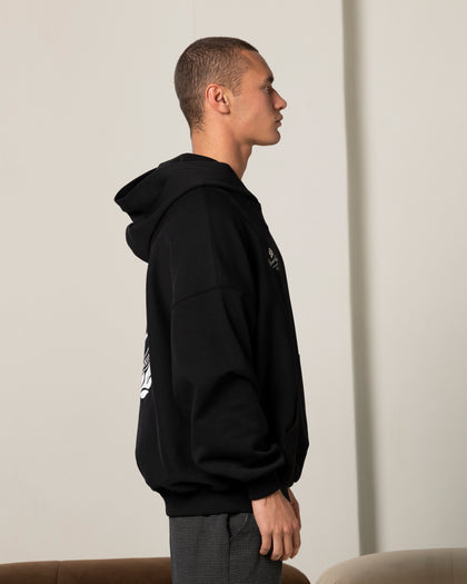 Carre Prestige Oversized Hoodie Black