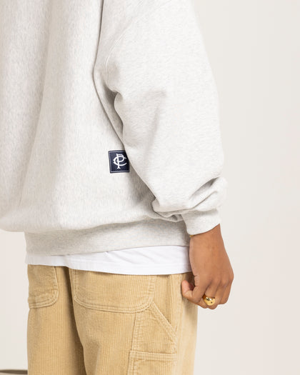 Carre Rose Motion Oversized Hoodie Light Marle