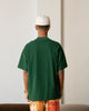 Carre Terry Oversized T-Shirt Forest Green