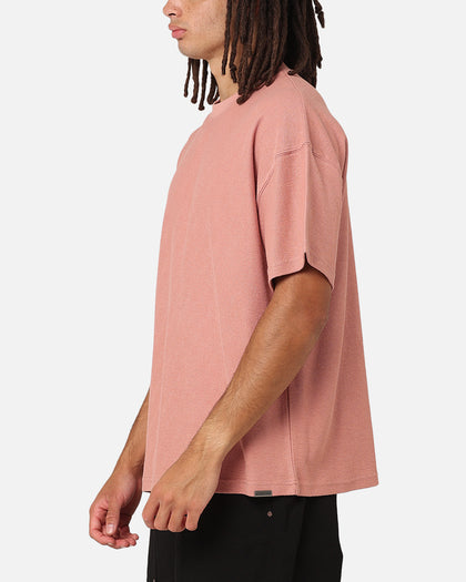 Carre Terry Oversized T-Shirt Rose