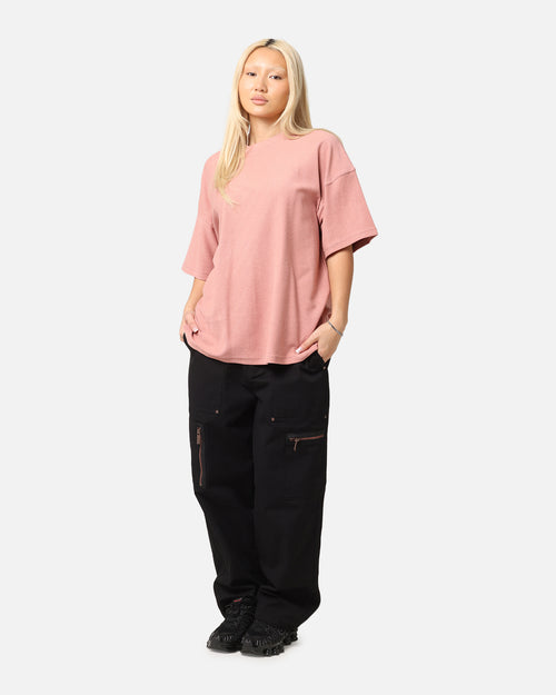 Carre Terry Oversized T-Shirt Rose