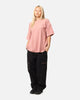 Carre Terry Oversized T-Shirt Rose