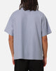 Carre Terry Oversized T-Shirt Blue