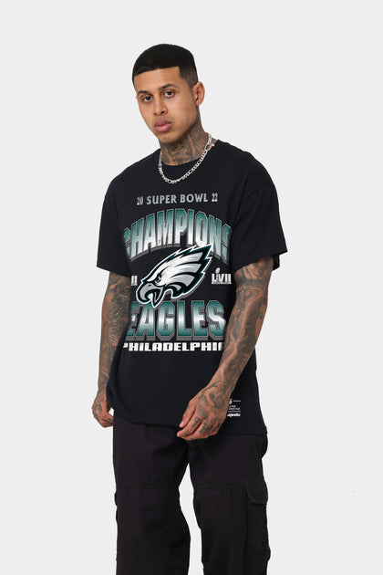Majestic Athletic Philadelphia Eagles Super Bowl LVII Champs Arch T-Shirt Black