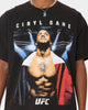 UFC By Goat Crew Ciryl Gane Vintage T-Shirt Black Wash
