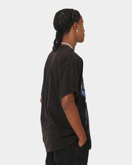 UFC By Goat Crew Ciryl Gane Vintage T-Shirt Black Wash
