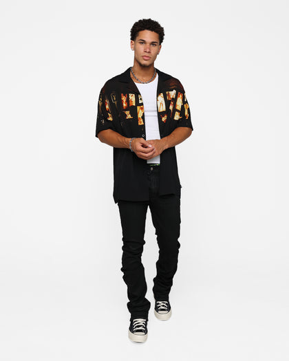 Playboy by Culture Kings Key Party Shirt Black/Multi