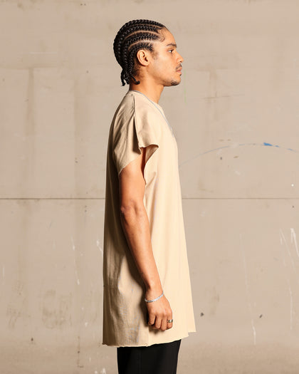 Saint Morta Cutoff Bat T-Shirt Stone