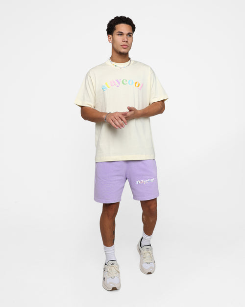 STAYCOOLNYC Rainbow Arch T-Shirt Cream
